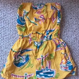 Urban Outfitters Kimchi Blue Sailboat romper